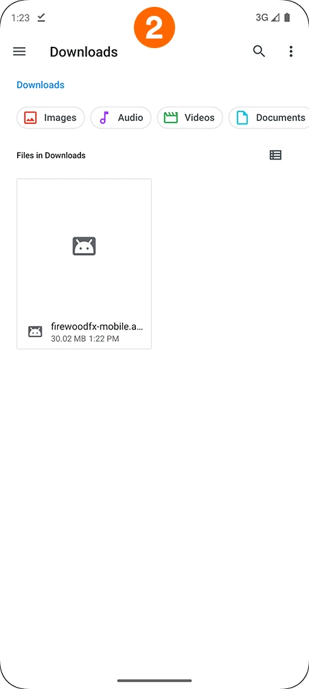 FirewoodFX Android App Installation Steps