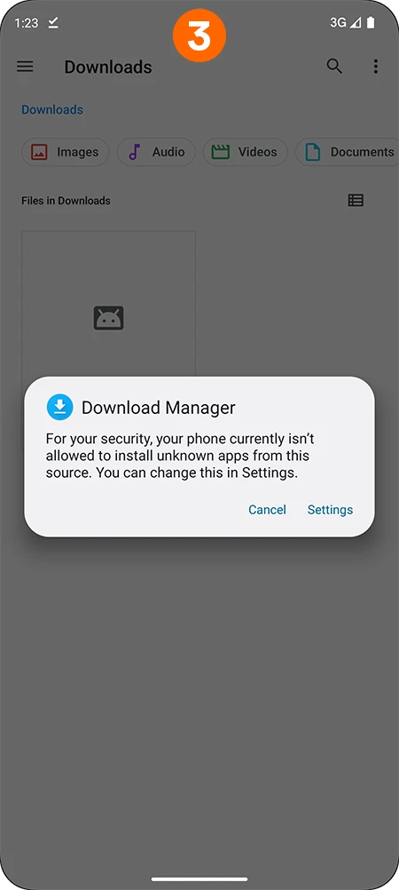 FirewoodFX Android App Installation Steps